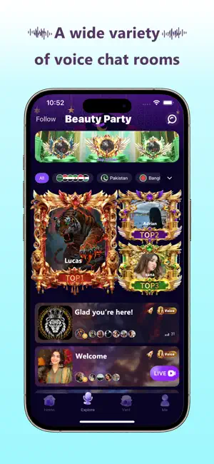 Fadaa-Music & Voice Rooms screenshot 2