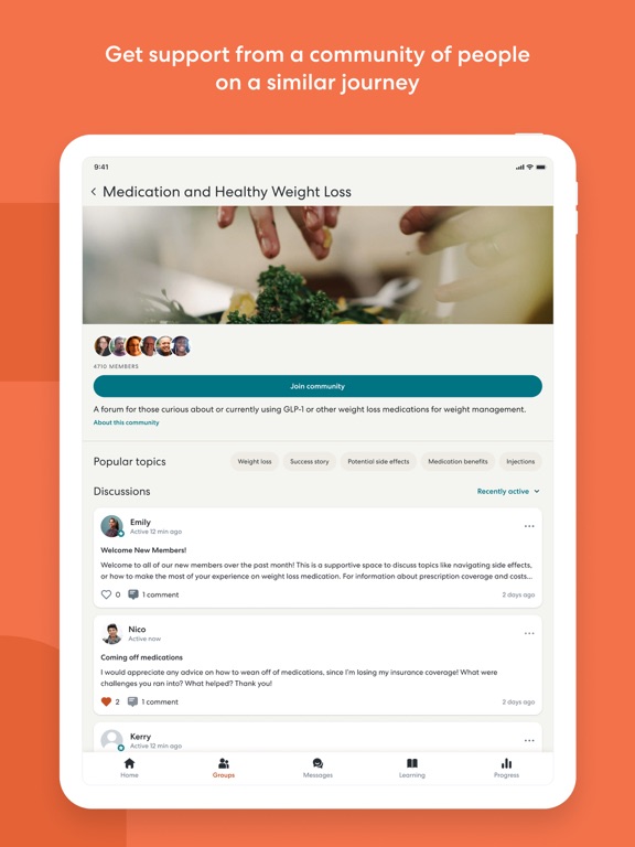 Omada iPad screenshot 7 - Health & Fitness app