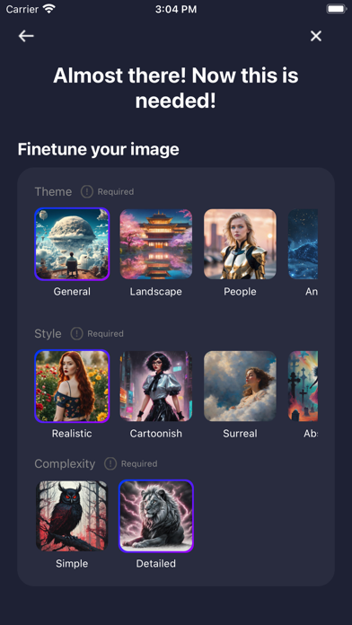 PicGuide: AI Image & Art Maker Screenshot