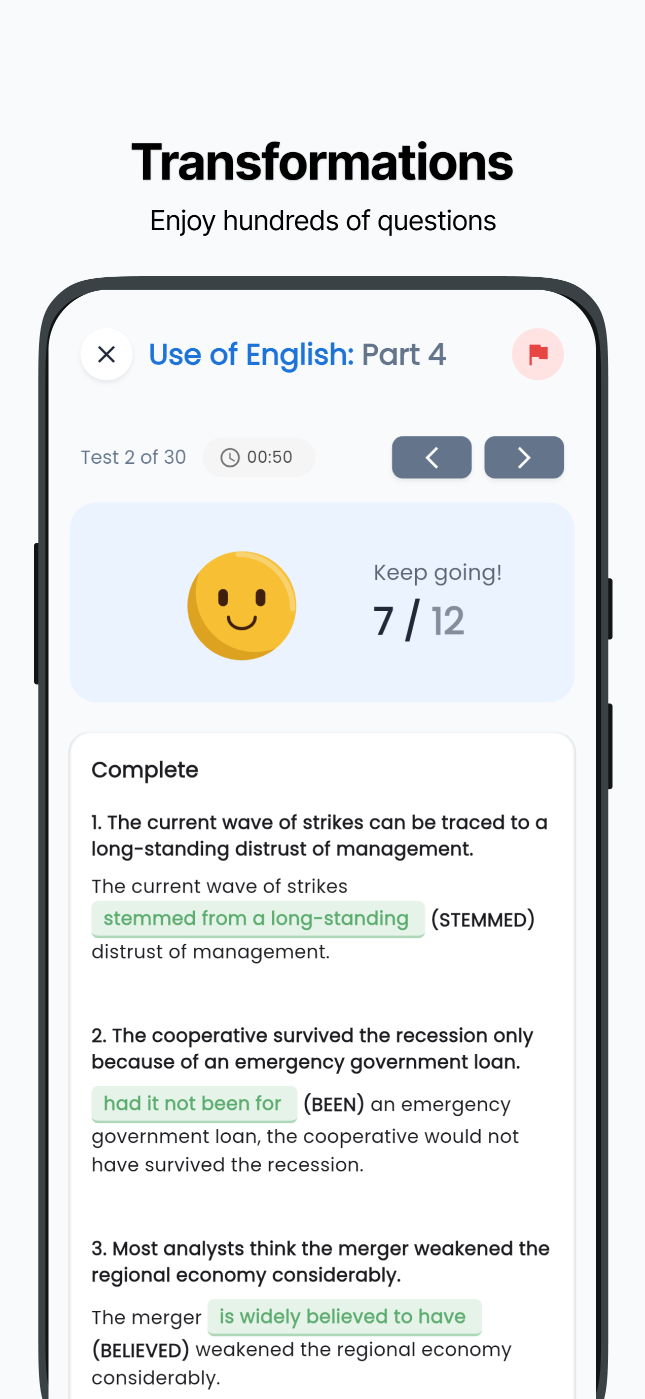 Cambridge® C1 Tests 2026 screenshot 8