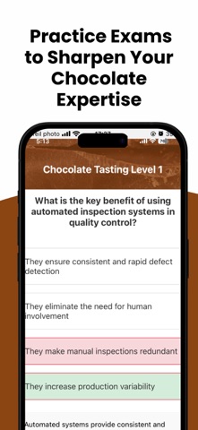 Chocolate Tasting Level 1 screenshot