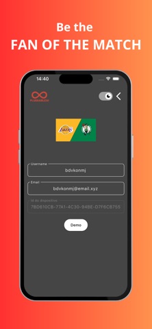 Fanmeter App Screenshot 2 of 3