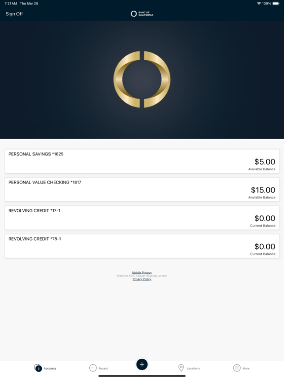 App screenshot