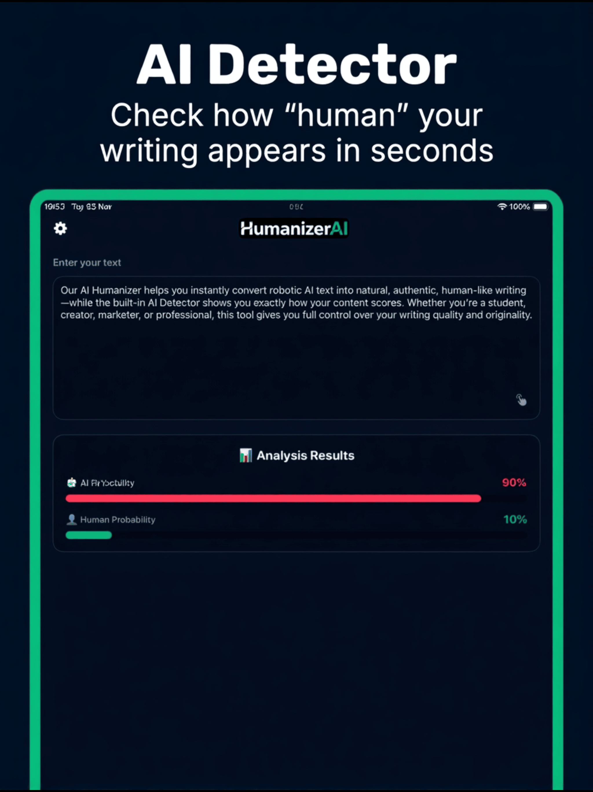Humanize AI & Paraphrase screenshot 4