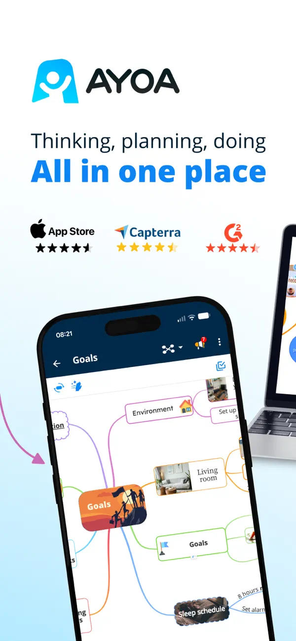 Screenshot #1 pour AYOA - Mind Mapping