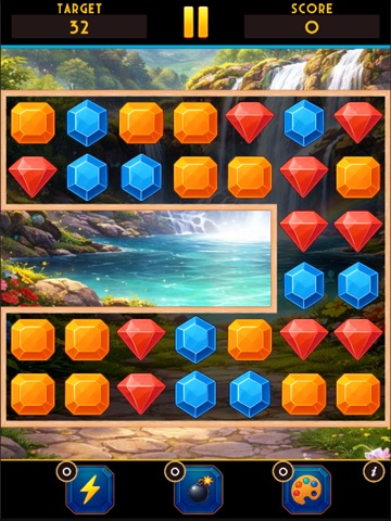 Crystal Garden - Jewel Quest iPad screenshot