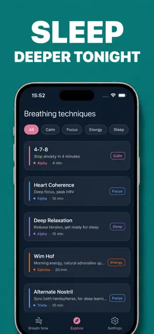 Inhale: Guided Breathwork screenshot 3
