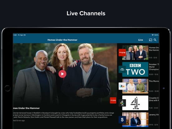 Screenshot #5 pour BFBS TV Player