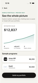 Perch: Points Portfolio screenshot