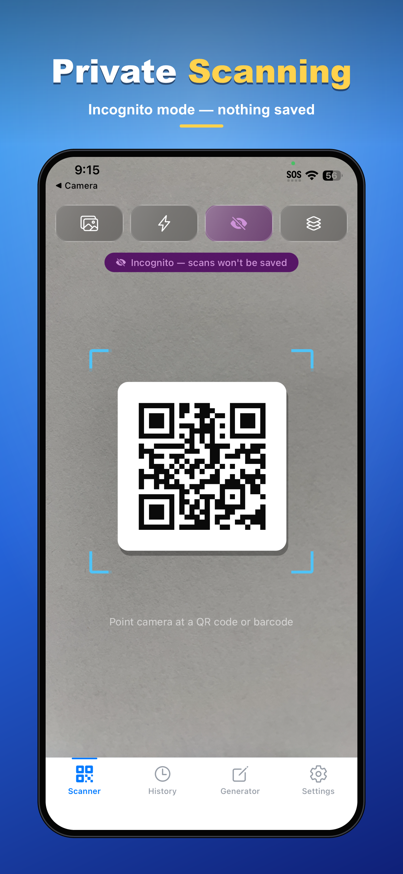Scanzo: QR & Barcode Scanner screenshot 9