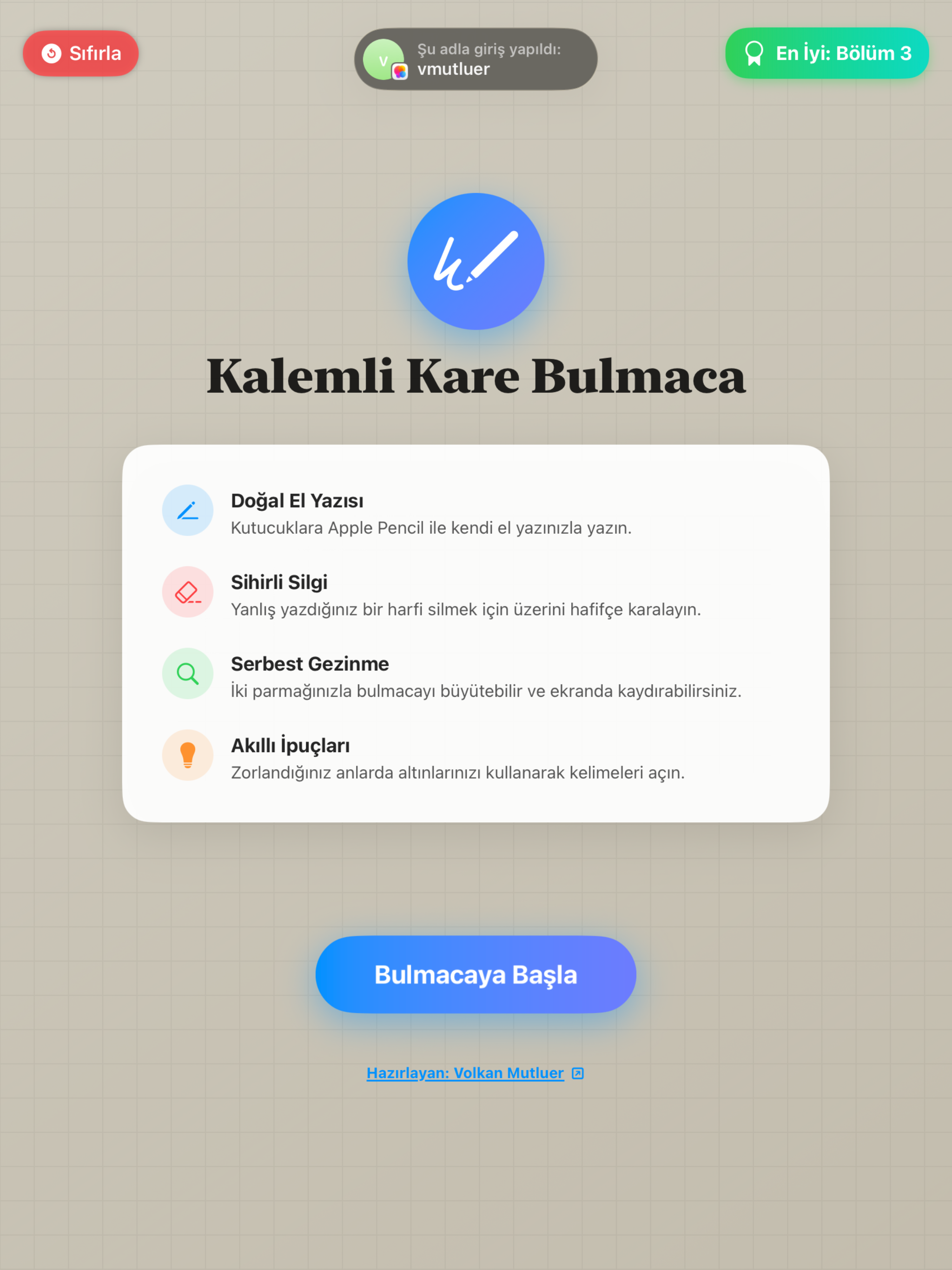 Kalemli Kare Bulmaca screenshot 6