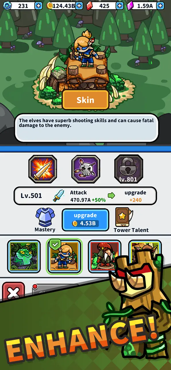 Rush Defense2 Hack screenshot 6 - iOS game interface