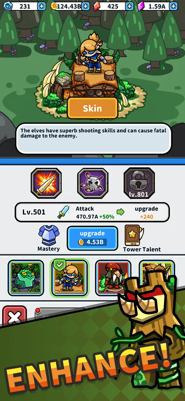 Rush Defense2 Hack screenshot 11 - game app interface