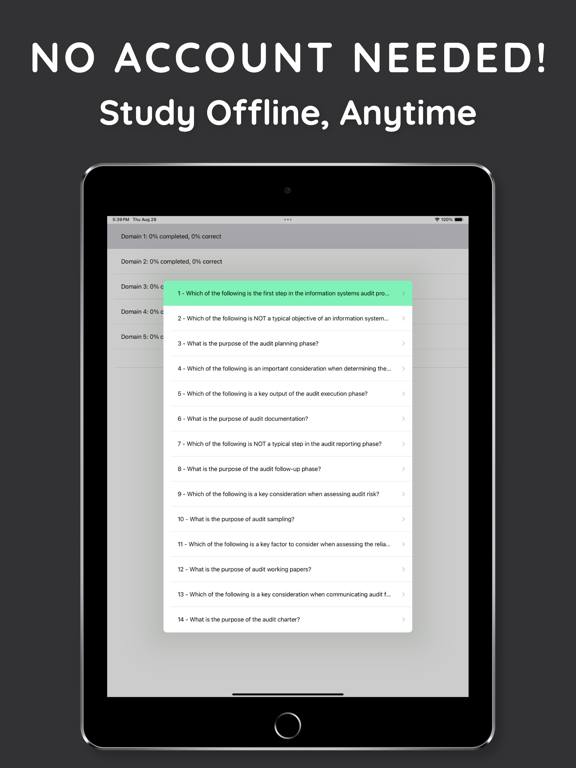 CISA Practice Questions