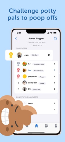 iPoop: Bathroom + Poop Tracker Screenshot 2 of 10