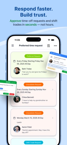 Restaurant Scheduler screenshot