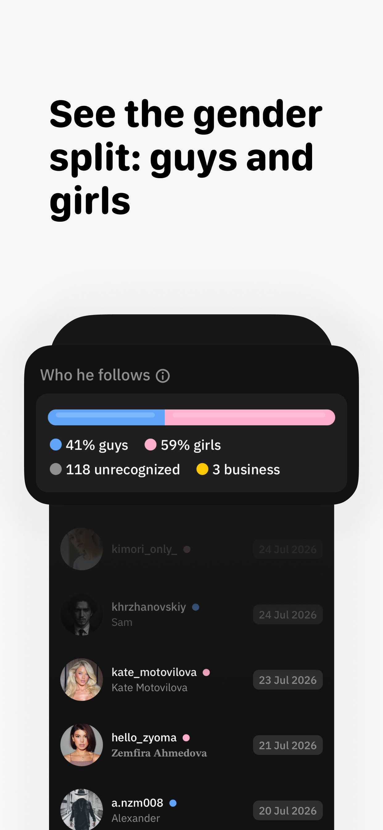 Inspector: Followers Tracker+ screenshot 6