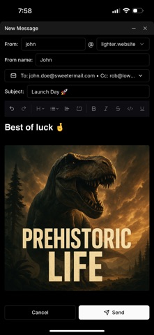 SweeterMail Screenshot 1 of 10