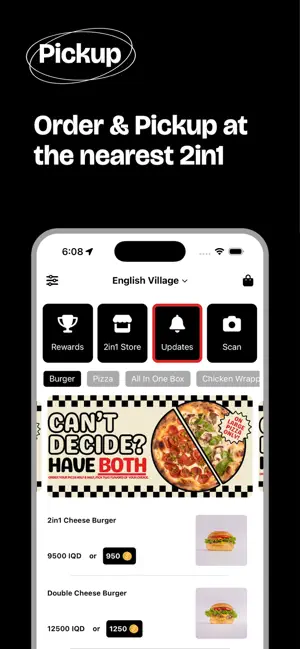 2in1 Pizza & Burger screenshot 1