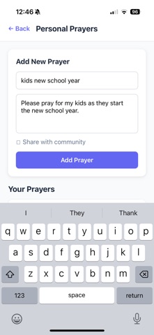 Pray Over Us screenshot