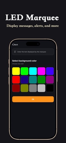Flashlight, LED Banner & Morse screenshot 2
