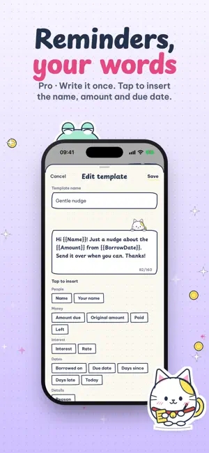 Debt Tracker & IOU: Meow Debt screenshot 4