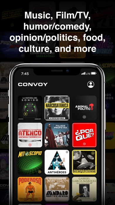 Convoy Network Screenshot