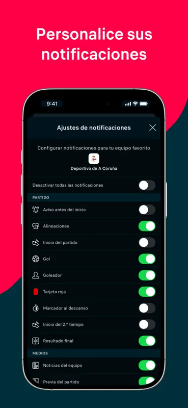 Flashscore: Resultados en vivo screenshot 8 of 10