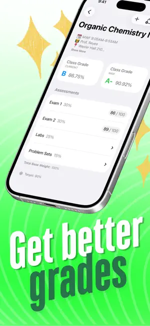 Gradebook GPA Grade Calculator screenshot 1
