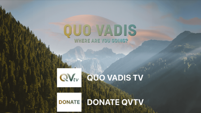 QVTV - Quo Vadis Ministry Screenshot