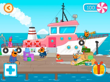 Kid-E-Cats. Winter Holidays iPad screenshot