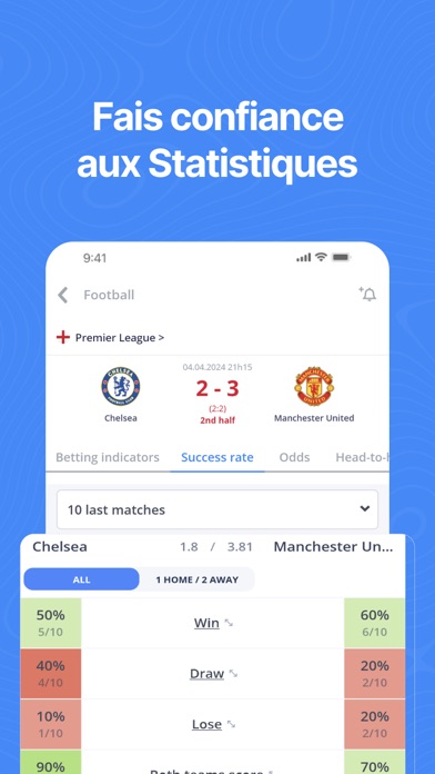 Screenshot #3 pour TIPSTOP, paris sportifs & stat