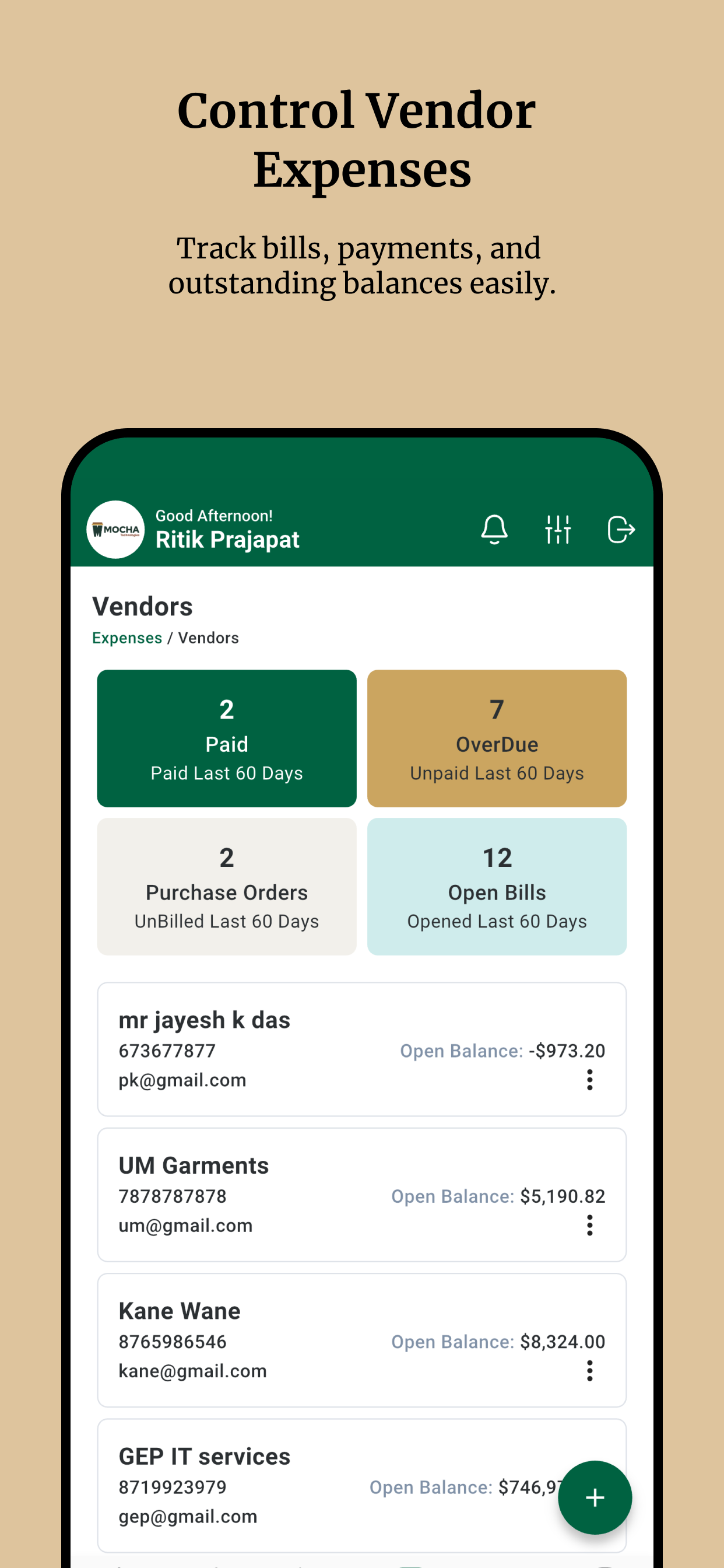 Mocha Accounting screenshot 4