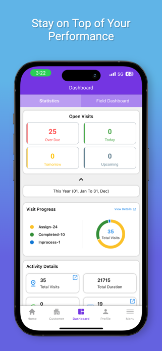 Sarathi - Field Tracking App Screenshot 4 of 5