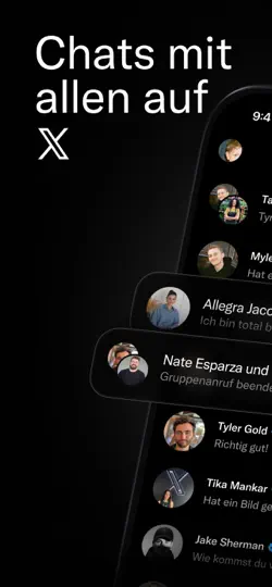 Screenshot von XChat auf dem iPhone 1
