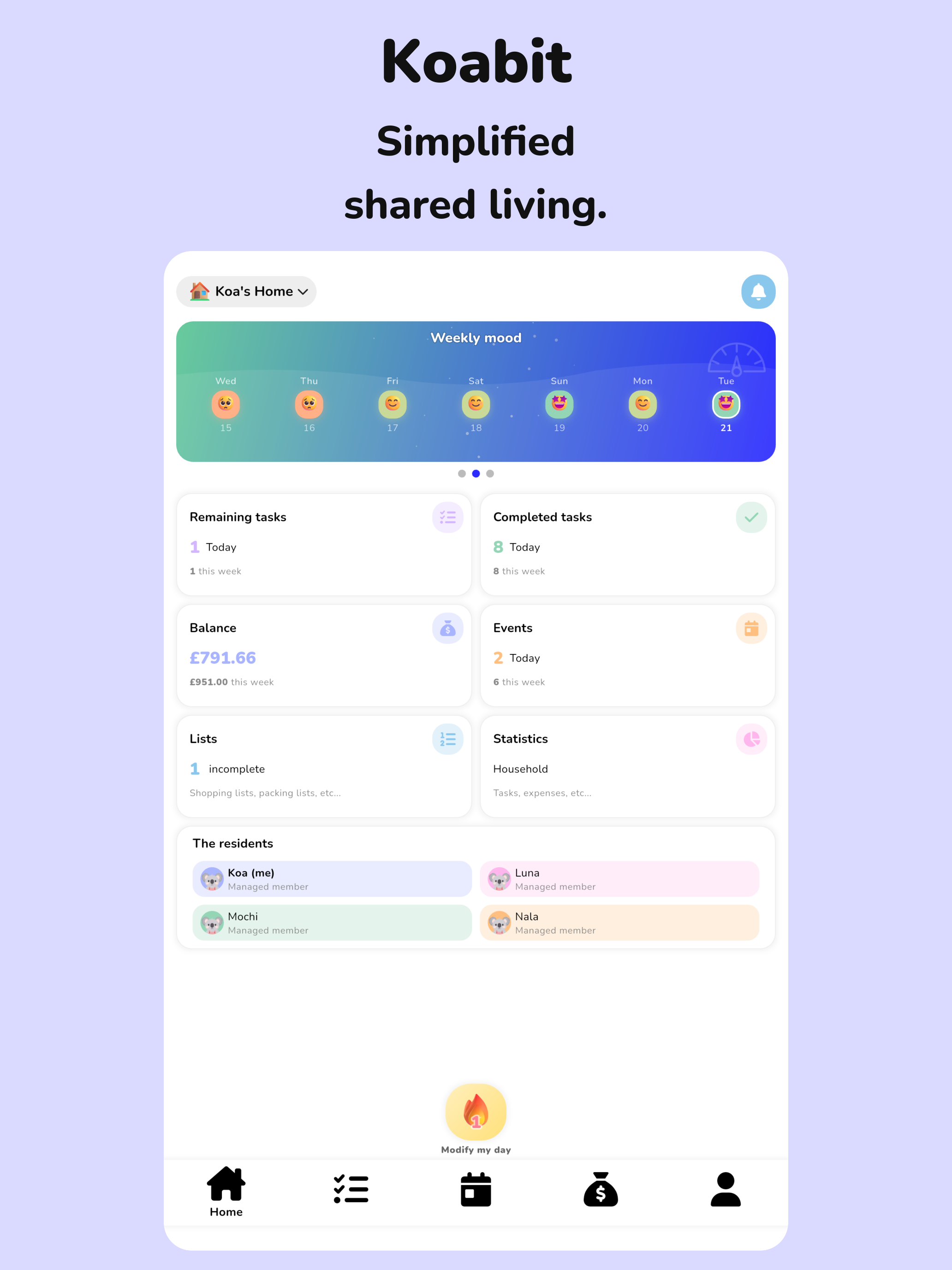 Koabit - Home organization