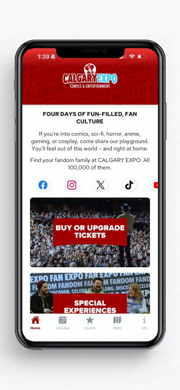 Screenshot #1 pour CALGARY EXPO 2026