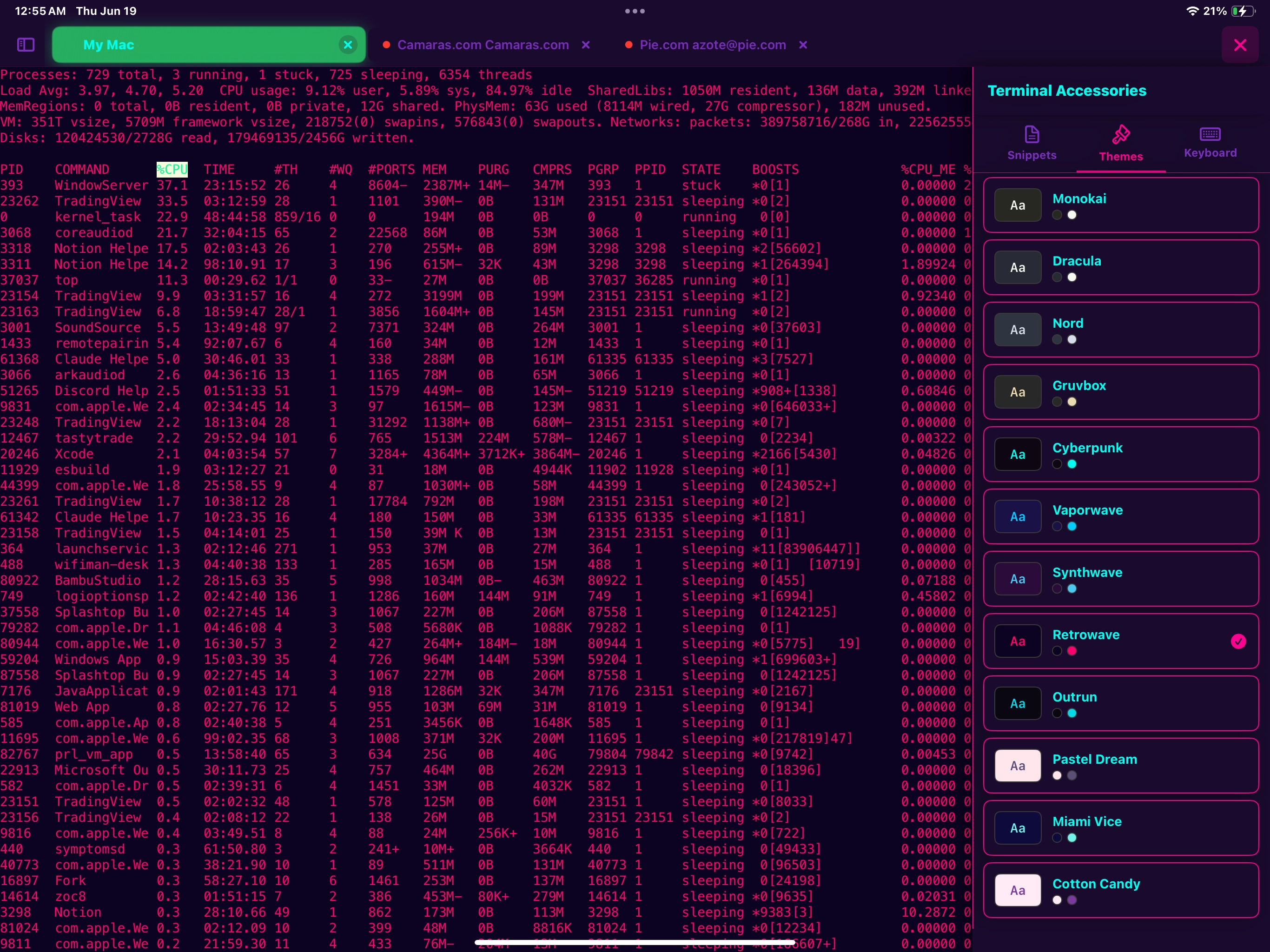 ShadowTerm ssh & mosh Terminal screenshot 17
