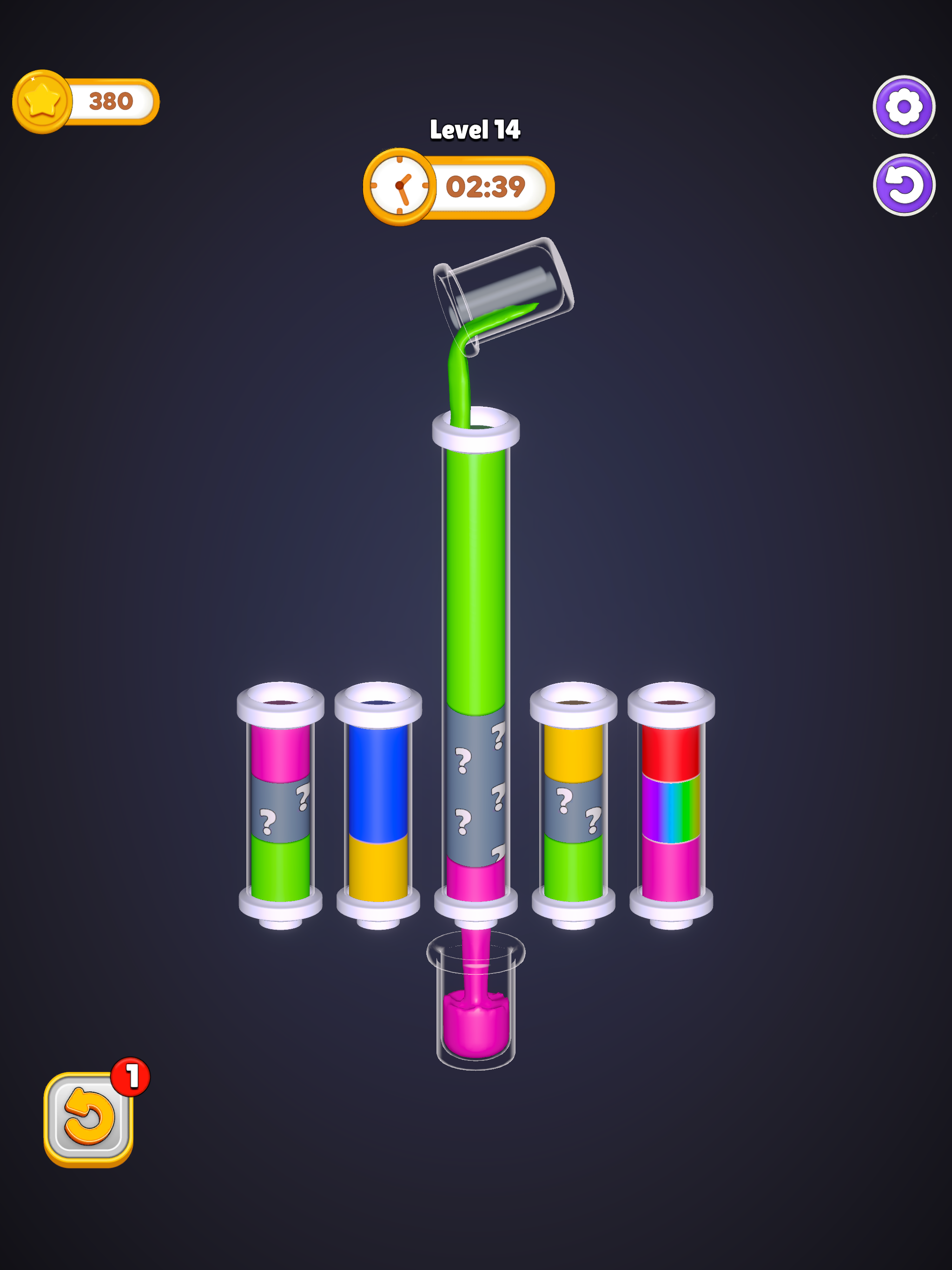 Color Pipe Puzzle