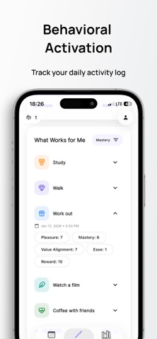 CBT Thought Diary - Viven screenshot