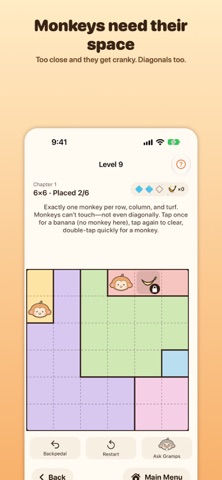Sassy Monkeys: Logic Puzzles screenshot 4
