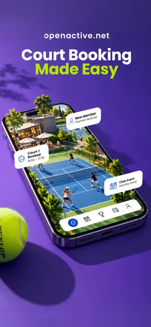 Open Active Court Booking screenshot 1