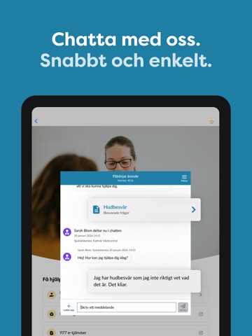 Praktikertjänst vård&tandvård iPad screenshot 4