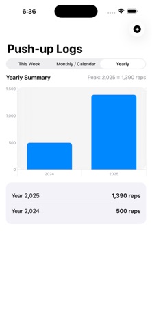 Pushup Logs Screenshot 3 of 4