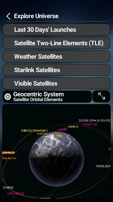 Screenshot #3 pour SkyORB ∞ Astronomie