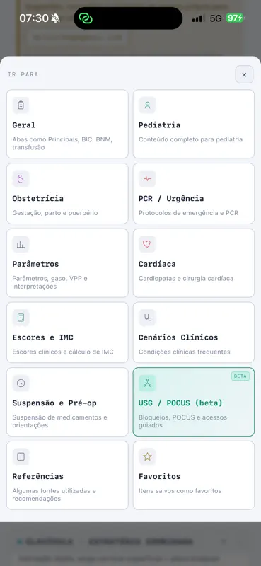 AnestICU: Referência Rápida screenshot 4 of 10