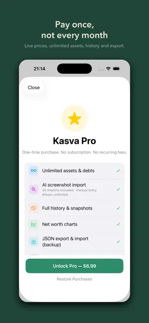 Kasva: Wealth Portfolio screenshot 4