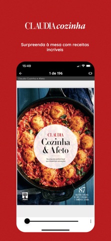 Claudia Cozinha Receitas iPhone screenshot 4