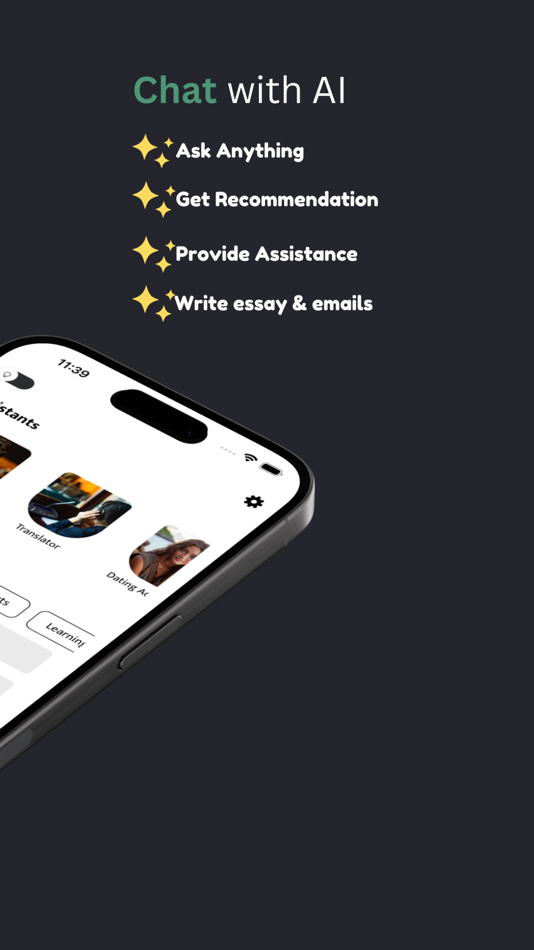 #2. AI Ask, Chat Chatbot Assistant (iOS) بواسطة: ibrahim karagz