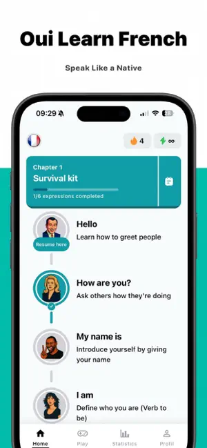 Oui - Learn French screenshot 1